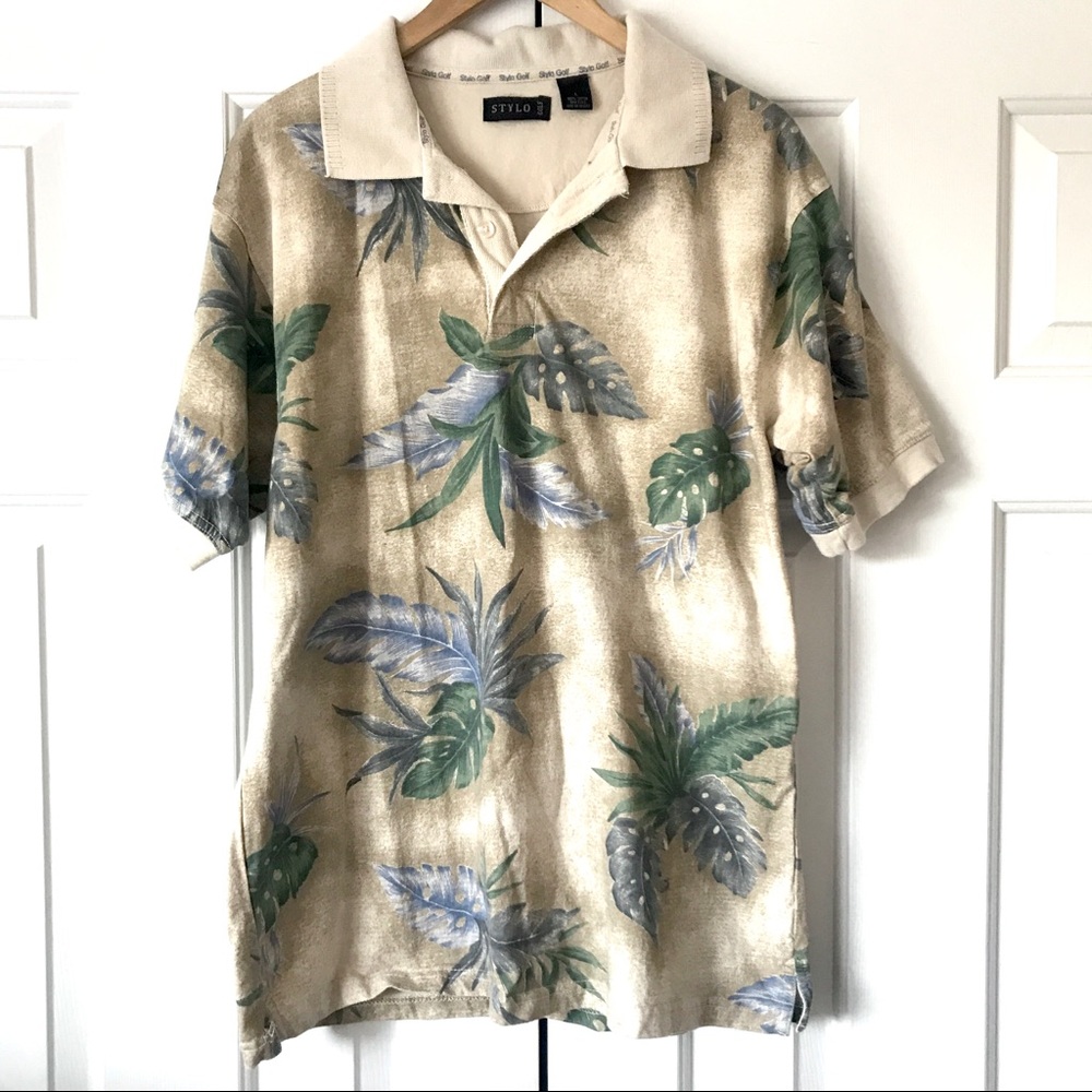 Vintage Hawaiian golf polo shirt